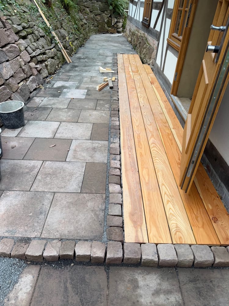 Tag 1075 - Die Terrassenmöbel können kommen ...